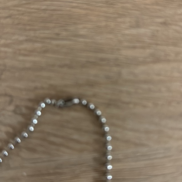 NWOT Crystal like 2 Face Hand Painted Butterfly Crystal Ball Like Necklace - Picture 13 of 17